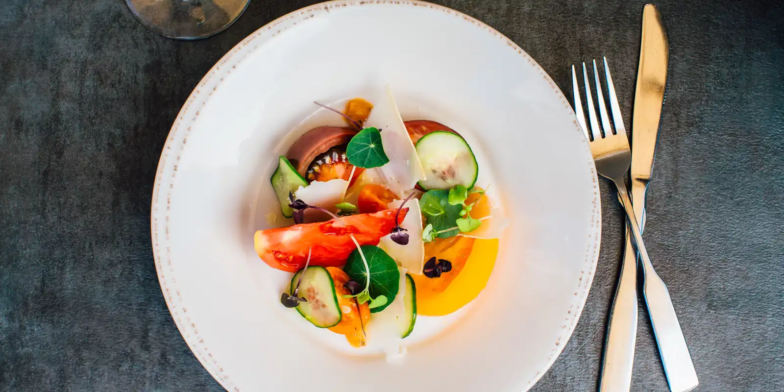 fresh tomato salad